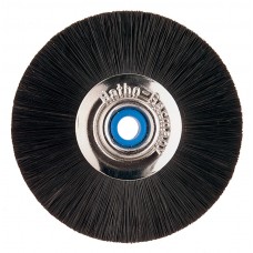 Hatho Single Row Slimline Lathe Brush 48mm - Black Chungking Hog Bristle - Extra Stiff (121 48) - 12 Pack